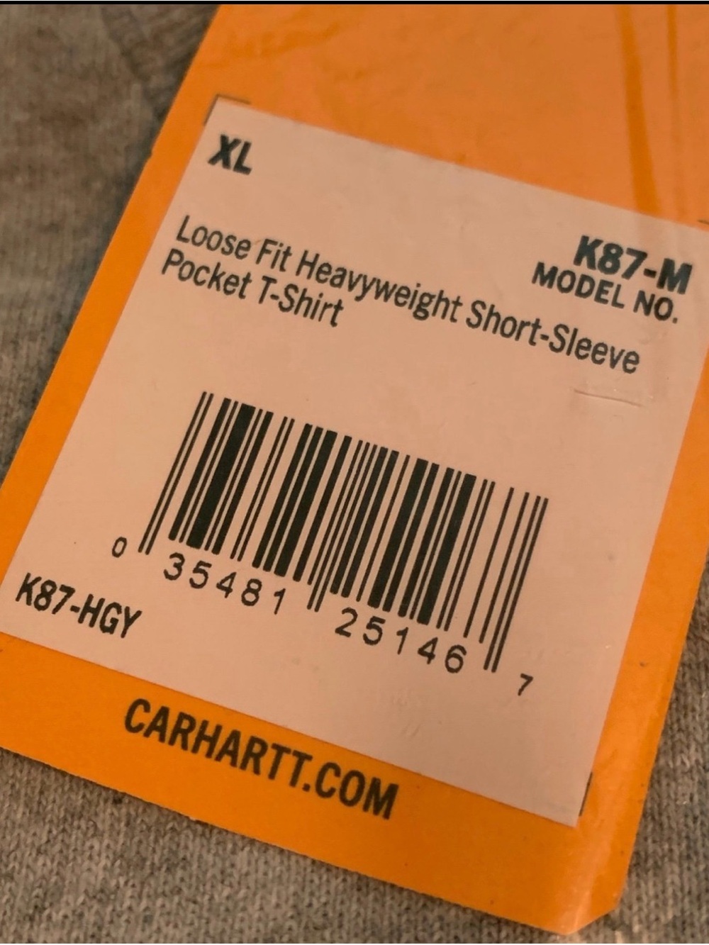 Carhartt Men’s Pocket T Shirt bundle size XL NWT - Picture 2 of 5